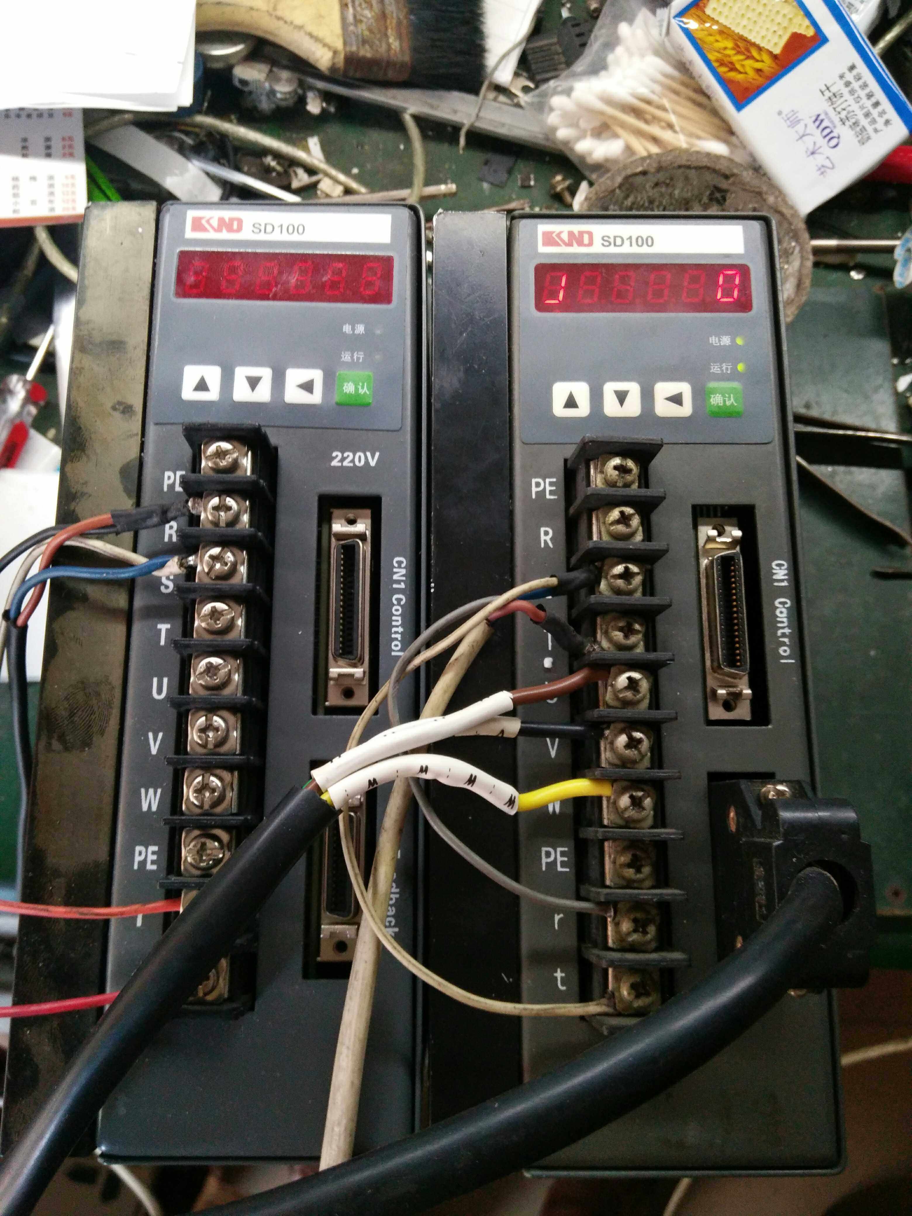 凯恩帝伺服驱动器sd100b sd200-20 sd300-30 sd310实价一小时维修