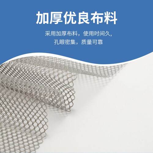 厂色现货尼黄抽绳灰束口袋整理收纳袋家优质过灰色束口滤龙涤纶过