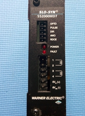 【议价】九成新SLO-SYN步进驱动器 SS2000MD7