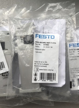 【议价】议价FESTO费斯托电磁阀573483-VUVG-B