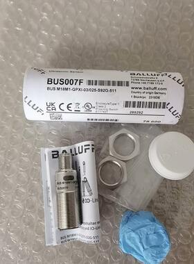 全新原装BALLUFF巴鲁夫 BUS007F BUS M18