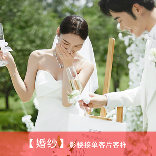 影楼婚纱照新样片情侣白纱目的地婚礼旅拍纪实主题客片样照291