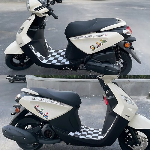 适用雅马哈巧格i125踏板摩托脚垫