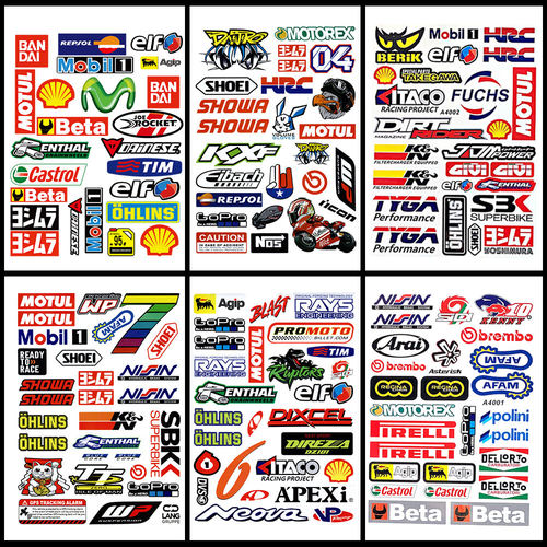 摩托车贴纸电动贴画头盔个性贴花