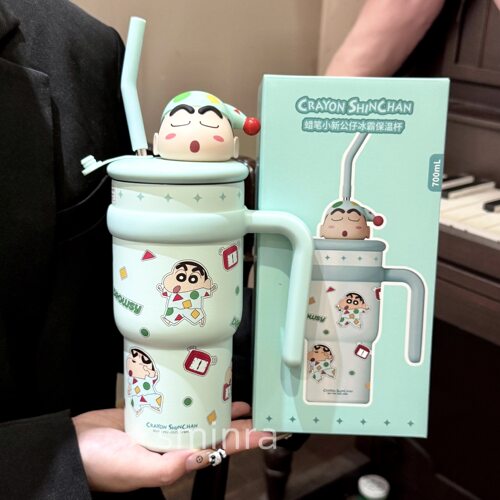 蜡笔小新大容量保温杯冰霸杯