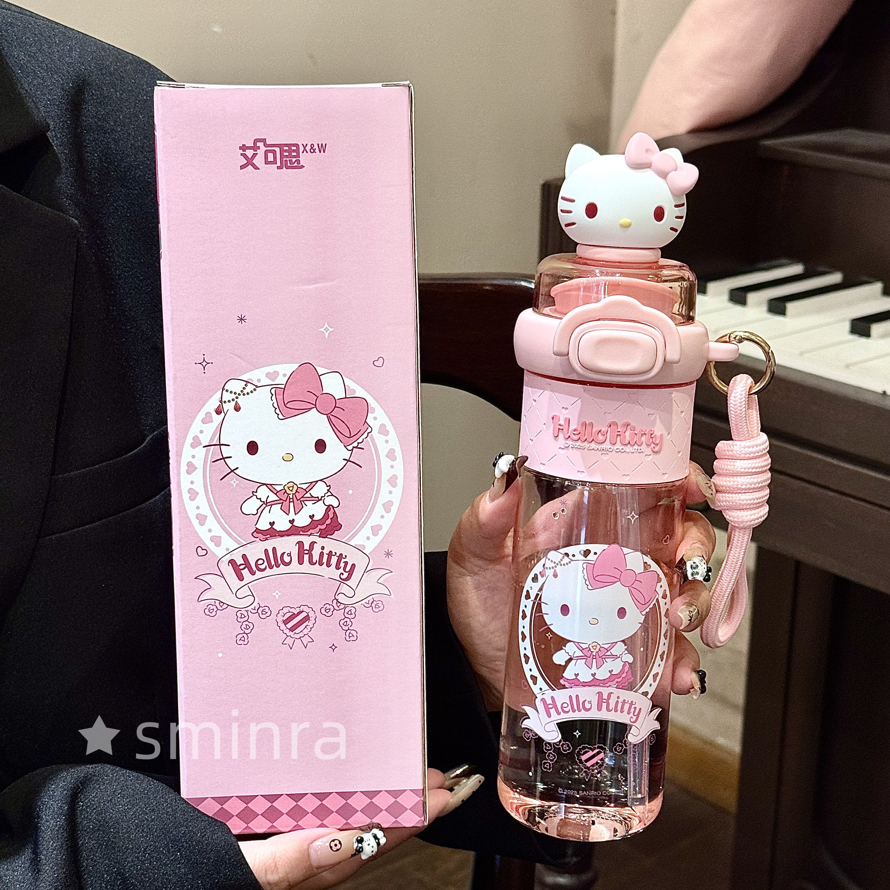 三丽鸥保温杯女生高颜值大容量