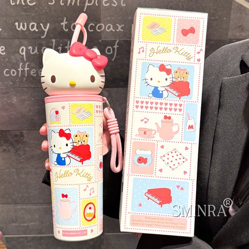 三丽鸥hellokitty吸管冰霸保温杯
