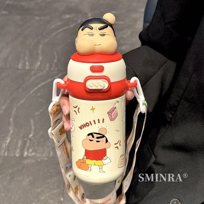 蜡笔小新保温杯新款可爱水杯