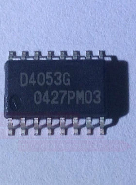 全新正品UPD4053 74HC4053G SOP-16 D4053G NEC