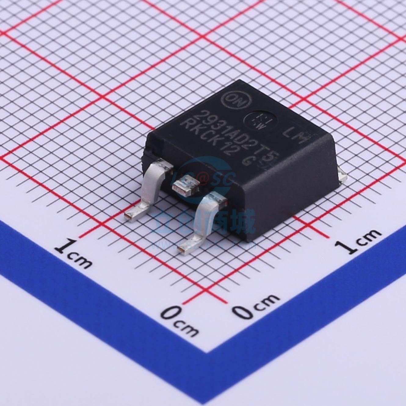 线性稳压器(LDO) LM2931AD2T-5R4G D2PAK 全新原装进口