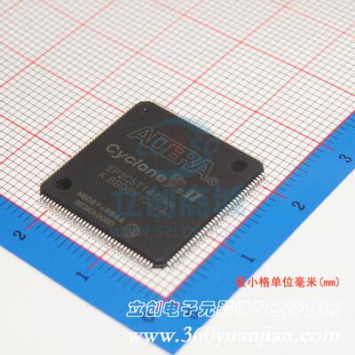 可编程逻辑器件(CPLD/FPGA) EP2C5T144I8N TQFP-144_20x20x05P In