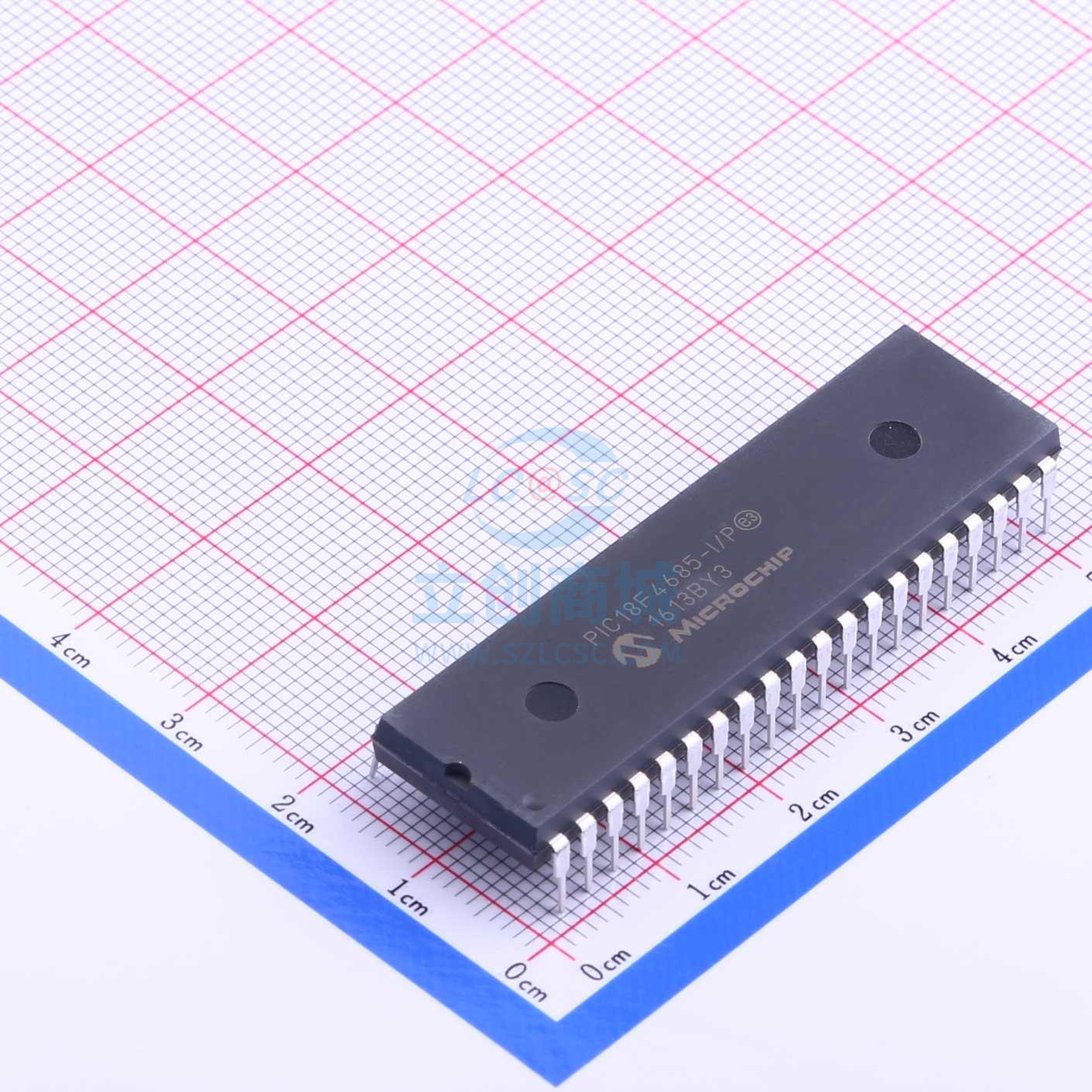 全新原装PIC18F4685-I/P PDIP-40 MICROCHIP(美国微