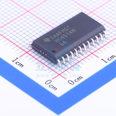信号开关/编解码器/多路复用器 CD74HC4514M96 SOIC-24_300mil TI