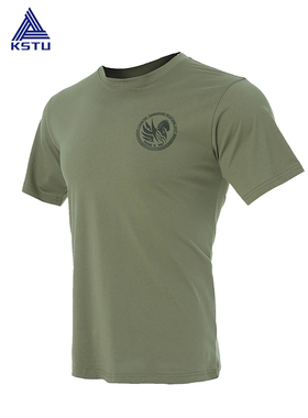 KSTU官方店 体能训练夏季男女短袖短裤作训服运动圆领T恤