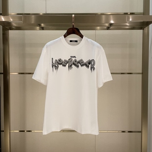 男士 新款 LAGERFELD卡尔老佛爷2026夏季 短袖 T恤正品 高端阔版 KARL