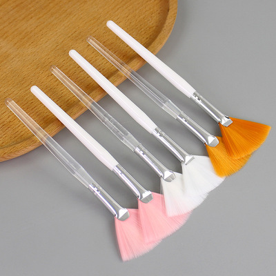 美容工具扇形刷果酸刷子