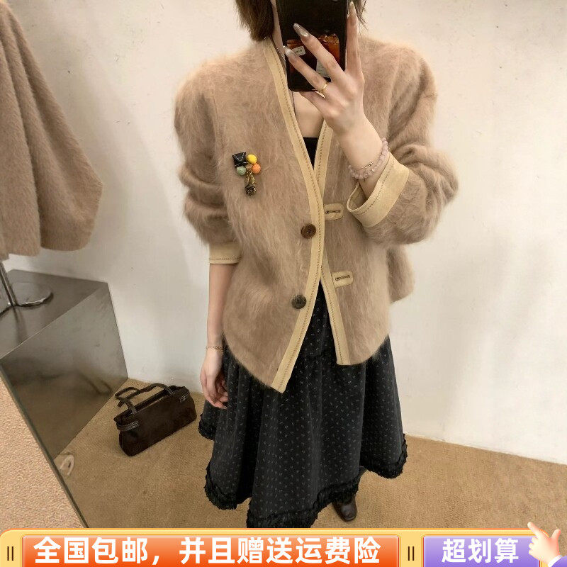 冬季小香风显瘦减龄毛衣女