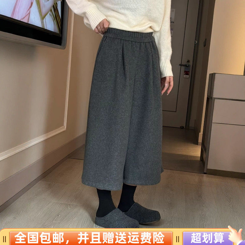 2025冬季新款韩版宽松显瘦休闲裤