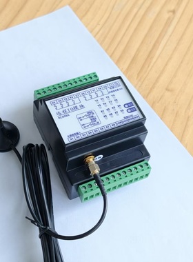 无线IO模块 433M MODBUS 8入8出 继电器输出 距离2KM 3KM 7KM