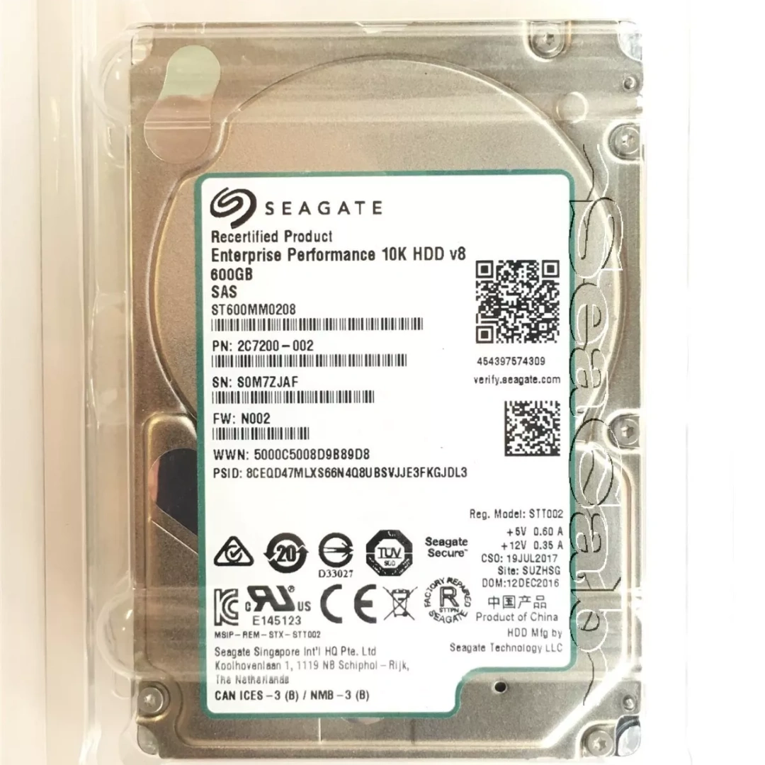 原装Seagate/希捷ST600MM0208 600G 10K