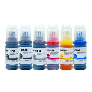 L8160 爱普生L8188 014 013 L8180黑色彩色喷墨打印机墨水 L8168