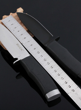 精品工艺不锈钢彩木柄直刀水果刀小直刀小刀果皮刀茶刀户外工具刀