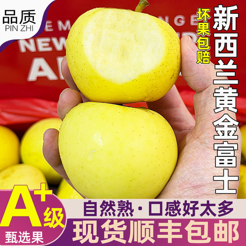 新西兰黄金富士苹果水果顺丰包邮