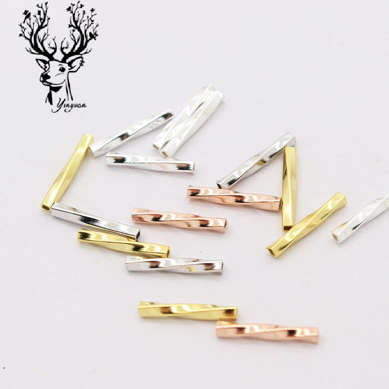 S925纯银车花纹直管DIY手工串珠手链弯管材料扭纹小管子银直管,饰品/流行首饰/时尚饰品新,弯管,淘宝优惠券,粉丝福利购,淘宝优惠卷