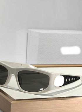 欧美发夹式防晒街拍女潮气质墨镜