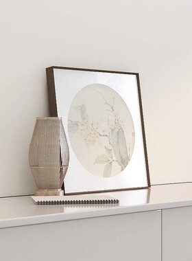 新中式工笔花鸟装饰画客厅餐厅