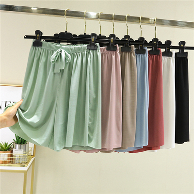 莫代尔休闲裤夏季薄款冰丝家居