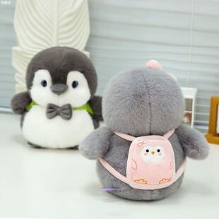 逃学企鹅毛绒玩具哈尔滨冰雪大世界新年礼物情侣玩偶哥哥妹妹公仔