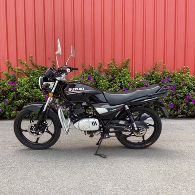 铃木王gs125摩托车男士助力车