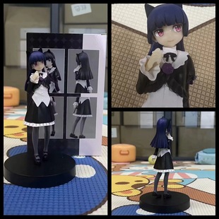 我的妹妹哪有这么可爱 黑猫 制服 五更琉璃 中二病 模型 盒装手办