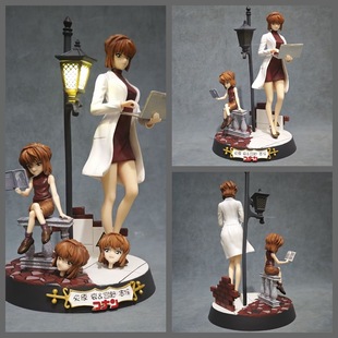 柯南GK共鸣系列重置版 火凤凰 灰原哀 宫野志保 发光场景盒装手办