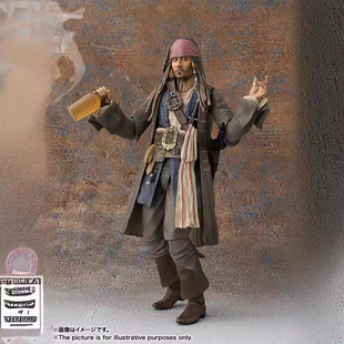 动漫 杰克船长 约翰尼 德普 加勒比海盗5 死无对证 可动手办