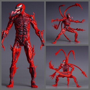 致命守护者 盒装 反英雄Venom 可动人偶模型 手办 屠杀 超凡蜘蛛侠
