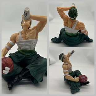 海贼王 BT 和之国 绷带 索隆 喝酒索隆 剑豪 海贼猎人 盒装手办