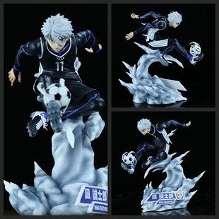 蓝色监狱 nagi凪诚士郎 第一弹 踢足球 得分王 场景雕像 盒装手办