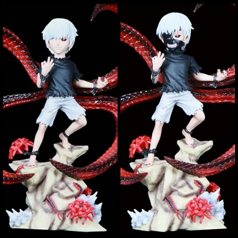 金木研 双头雕 白发四赫子 形态 GK战斗版 模型摆件 盒装手办,模玩/动漫/周边/娃圈三坑/桌游,手办/手办景品,淘宝优惠券,粉丝福利购,淘宝优惠卷