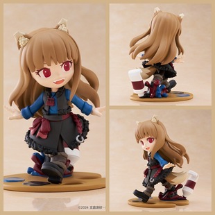 狼与香辛料 Q版 赫萝 萌狼 HOLO 贤明之狼 二次元美少女 盒装手办