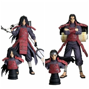 火影 简刻 宇智波家族 千手柱间 初代火影 宇智波斑 摆件盒装手办