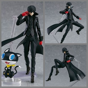 Figma 363 女神异闻录5 Joker 摩尔加纳 雨宫莲 怪盗服 可动手办