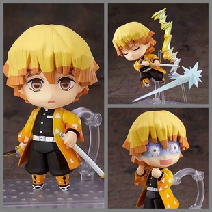 鬼灭之刃 Q版粘土人#1334 鬼灭之刃 我妻善逸 可动人偶 盒装手办