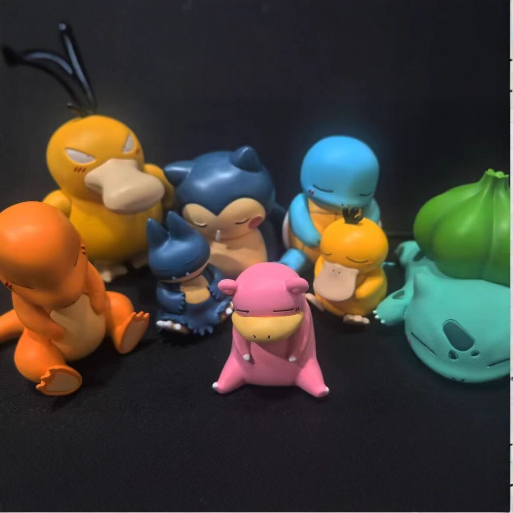 宠物小精灵 睡眠 小火龙  杰尼龟 呆呆兽 妙蛙种子 摆件 盒装手办,模玩/动漫/周边/娃圈三坑/桌游,手办/手办景品,淘宝优惠券,粉丝福利购,淘宝优惠卷