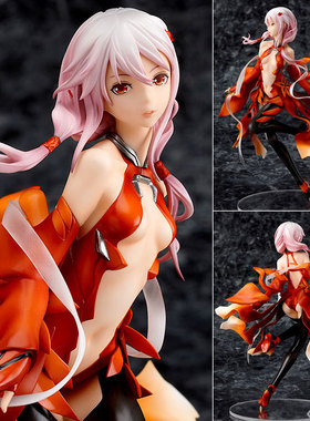 动漫周边罪恶王冠Guilty Crown楪祈手办碟昕玩具模型公仔人偶