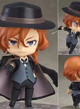 Q版粘土 Dogs 676# 中原中也 OR 文豪Stray 可动人偶盒装换脸公仔