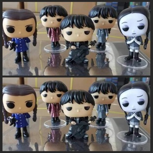 亚当斯一家 Q版5款 星期三 拉大提琴 校服季 Wednesday 袋装手办