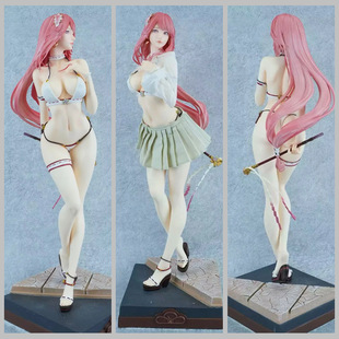 游戏周边 FA 泳装 八重神子 狐狸小姐 美少女 模型摆件 盒装手办