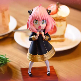 间谍×过家家 星星眼阿尼亚 福杰 阿妮亚 实验体007 摆件袋装手办